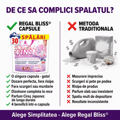 Detergent de rufe capsule roz 1+1 GRATIS