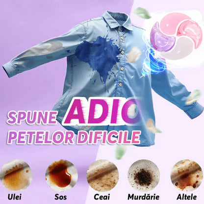 Detergent de rufe capsule roz 1+1 GRATIS