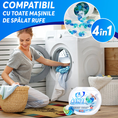 Detergent de rufe capsule Regal Bliss 4in1 60 buc Ocean Breeze