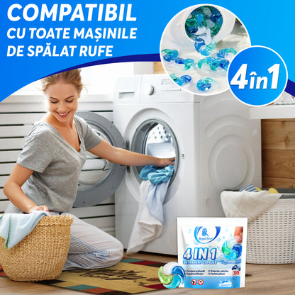 Detergent de rufe capsule Regal Bliss 4in1 30 spalari 1+1 GRATIS