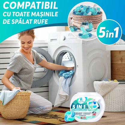 Detergent de rufe capsule Regal Bliss 5in1 50 caps