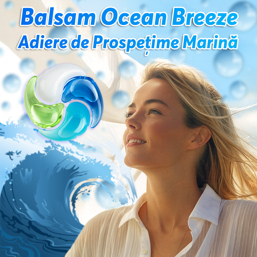 Detergent de rufe capsule Regal Bliss 4in1 60 buc Ocean Breeze